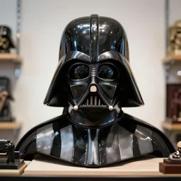 darth vader photographic medium shop, beautiful light, by annie leibowitz