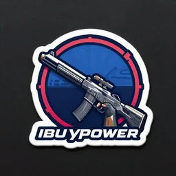csgo sticker, team ibuypower, katowice 2 0 1 4 competition sticker, holo sticker, inspect in inventory image