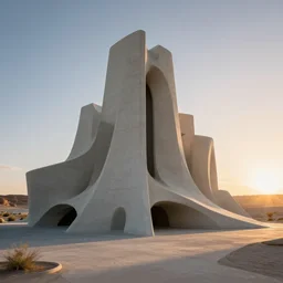sci - fi concrete brutalist architecture in white pocket utah, zaha hadid, beksinski, photoreal, highly detailed, 8 k, hd, vray, artstation, trending on behance, cinematic matte painting, extreme detail photo quality, sunrays, sunset, featured on behance