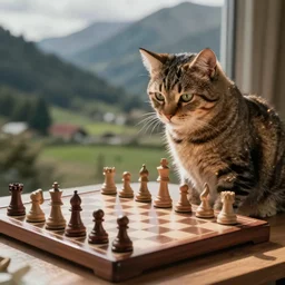how to teach a cat to play chess, wikihow