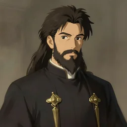 portrait of a male cleric d & d, beard, fantasy, portrait shinkai makoto studio ghibli studio key hideaki anno sakimichan stanley artgerm lau rossdraws james jean marc simonetti elegant highly detailed digital painting artstation pixiv