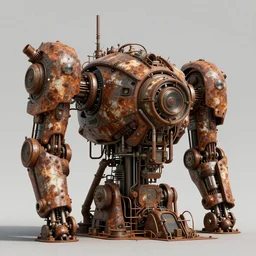 organic machinery, technobiological rusty megastructure, biopunk, high detail, photorealism, full length view, concept art, octane render, 8 k. cgsociety by wayne barlowe, dariusz zawadzki