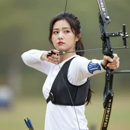 beautiful archery girl, bow hunting women, archerty with bow and arrows, uart by donato giancola and greg rutkowski, realistic face, digital art, trending on artstation