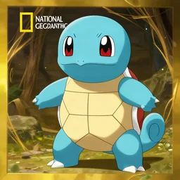 national geographic photo of squirtle, pokemon, intricate, portrait, 8 k highly professionally detailed, hdr, cgsociety