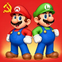 soviet propaganda mario and luigi