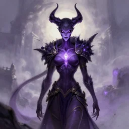 aatrox as a nightbringer by greg rutkowski