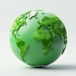 green earth map, 8 k, high quality, rtx, photorealistic