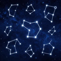 Constellation patterns by Rufino Tamayo