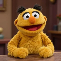 yung lean as a muppet