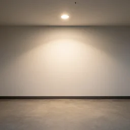 empty sears with only one light on
