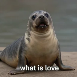 seal singing what is love, closed captioning provided