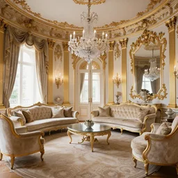 baroque living room