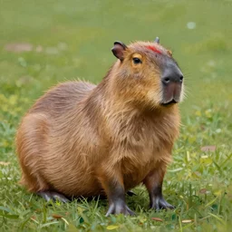 painting of dr. capybara