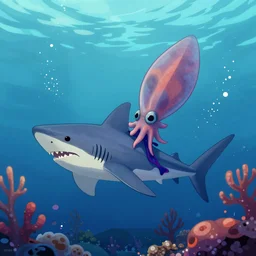 vampire squid shark hyrbid