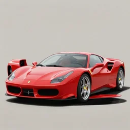 ferrari, paint by bob ross