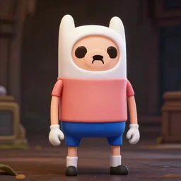photo realistic image of finn the human from adventure time, stunning 3 d render inspired art by istvan sandorfi and greg rutkowski, character posing, complete body, realistic and detailed eyes, realistic, highly detailed attributes and atmosphere, dim volumetric cinematic lighting,
