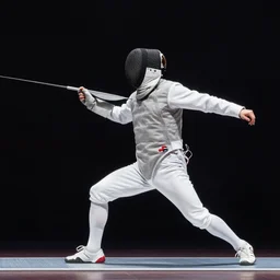 fencing dualist masterpiece stage lighting painting by alex grey high contrast rule of thirds 8 k realistic paint texture