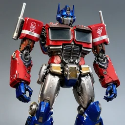 portrait of optimus prime ( g 1 colors ) from metal gear rising revengeance by greg rutkowski