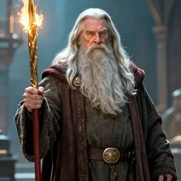 Gandalf as a marvel comic book character