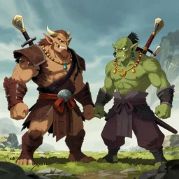 western orcs vs japanese orcs