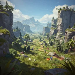 landscapes from apex legends, 8 k uhd, unreal engine, octane render in the artstyle of finnian macmanus, john park and greg rutkowski