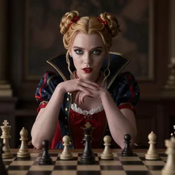 Anya Taylor-Joy in Mortal Komatsu 11 as the kill chess queen