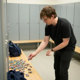 pete doherty apprehended illegally selling fidget spinners in the changing room of a leicester leisure center