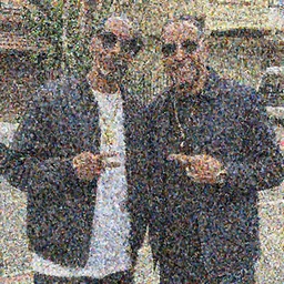 Snoop Dogg meeting Chris Warner on the set of Shortland Street