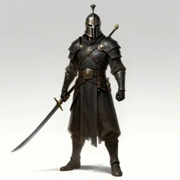 avionette soldier, wearing ancient beaked ornament war helm, wielding dual scimitar, full body concept, by beksinski, ruan jia, dark soul concept art