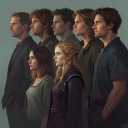 side profile portrait by hsiao ron cheng and christophe vacher and yoann lossel with imogen poots as gloomhaven paladin 5 4 k rtx volumetric light concept studio matte painting digital illustration fanart artstation by rob rey, artgerm, lawren harris, thomas blackshear, magali villeneuve, jeremy lipkin, eve ventrue