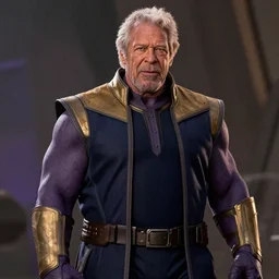 morgan freeman as thanos in avengers
