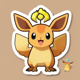 cute miss mascot spinda spinda spinda pokemon sticker art, cronobreaker, beeple game icon