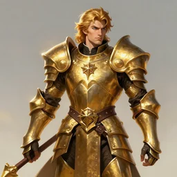 Victorian man in golden armor, league of legends wallpapers, artstation trending
