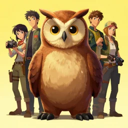 depiction of a owl bear, official fanart behance hd artstation by jesper ejsing, by rhads, makoto shinkai and lois van baarle, ilya kuvshinov, ossdraws, that looks like it is from borderlands and by feng zhu and loish and laurie greasley, victo ngai