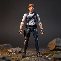Sam hyde as a G.I. Joe action figure