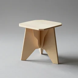 the origami stool by tadao ando