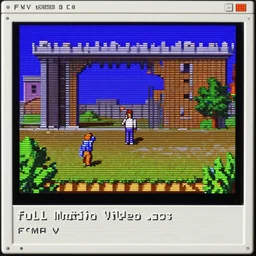 fmv full motion video game, from 1 9 9 5, screenshot, pc