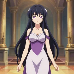 full color anime woman in chamber of euthymia