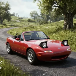 Mazda Miata in Skyrim