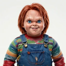 Dwayne Johnson as chucky,highly detailed