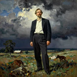 norman rockwell painting promoting communism, marxism