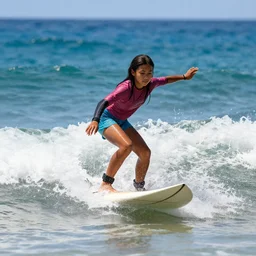 Hawaiian teenager surfing waves, realistic, photo studio, HDR, 8k, trending on artstation