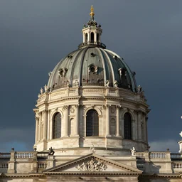photograph of a domed building in vienna