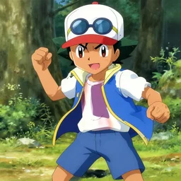 Ash Ketchum, artwork by Daniel Merriam,