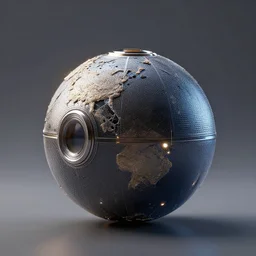 vape sphere 3 d octane render, hyper realistic 8 k