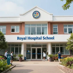 royal hospital school, hyper realistic, 8 k, ultra hd, iso 5 0 0