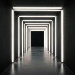 portal made of light