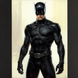 daredevil black suit painting by bill sienkiewicz 4 k
