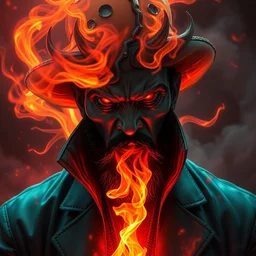 ghost pepper as jack nicholson, hyper detailed, digital art, artstation, cinematic lighting, studio quality, smooth render, by peter mohrbacher, hajime sorayama, wayne barlowe, boris vallejo, aaron horkey, gaston bussiere, craig mullins
