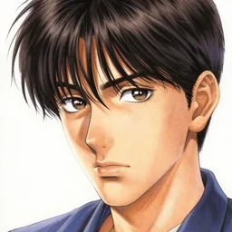 a stunning realistic portrait by Kentaro miura